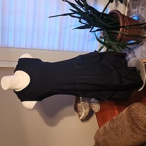 SUNLIGHT PARIS brand CORSET TIE BACK STRUCTURED DRESS EUC FITS MEDIUM 2